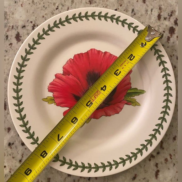 NWT • Portmeirion Botanic Garden design, Melamine Salad Plates 8” (Set of 4) - Picture 4 of 5